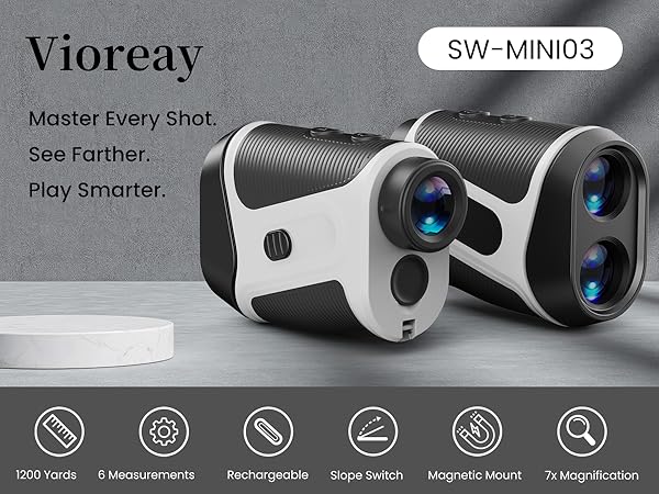 Golf Rangefinder with Slope