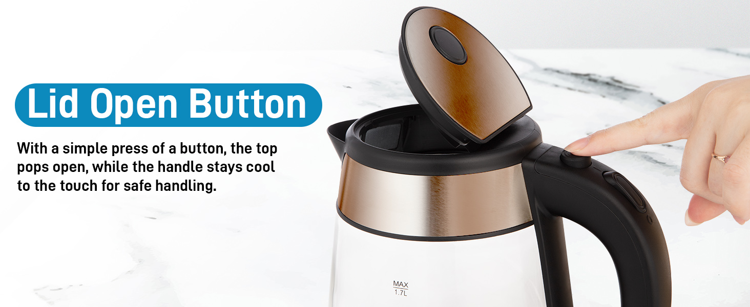 Lid Open Button