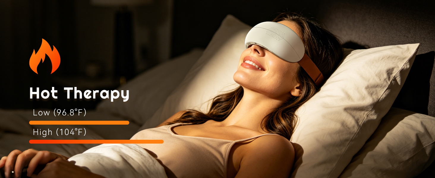 BEJA Eye Massager with Heat &amp;amp; Cooling