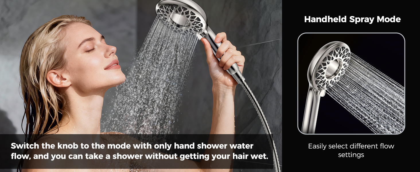 hand held shower head