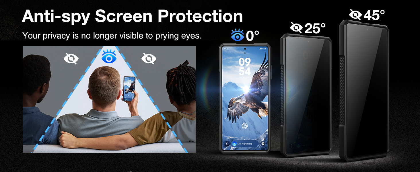 samsung galaxy s25 ultra case with privacy screen protector
