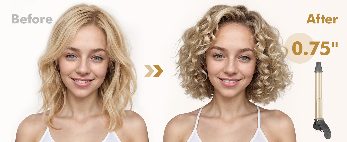 Rotating Curling Iron