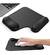 Mcapirivo Ergonomic Mouse Pad with Gel Wrist Rest (1