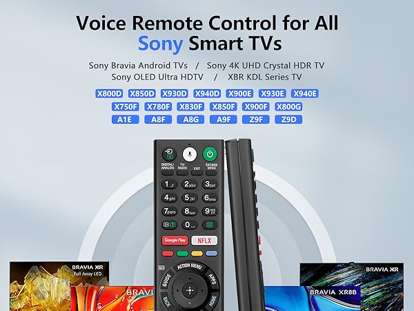 sony tv remote