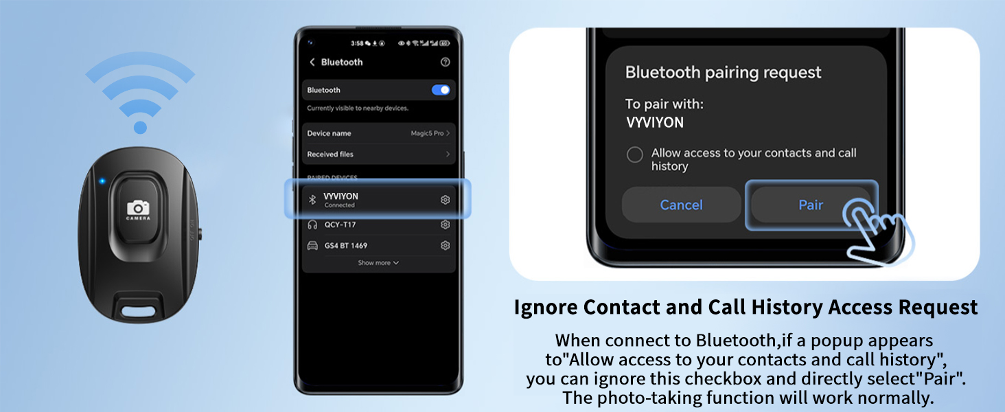 Rechargable Wireless Phone Remote Control