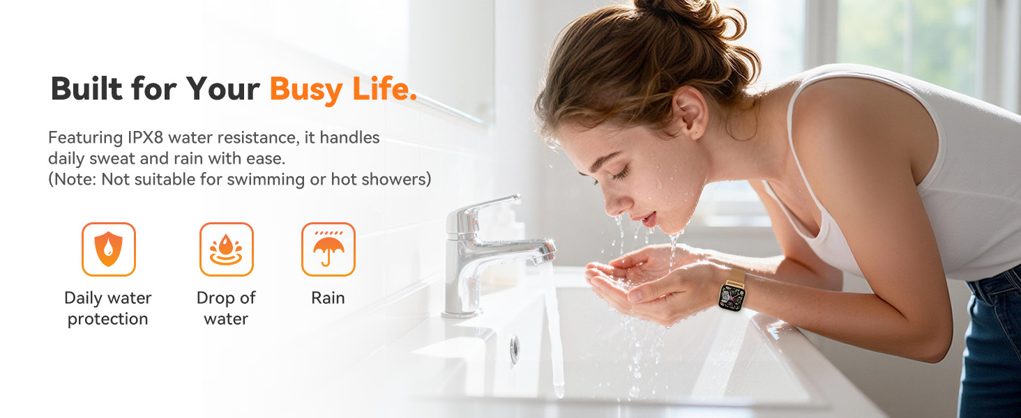 waterproof smart watch