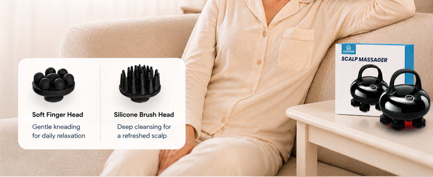 comfier scalp massager