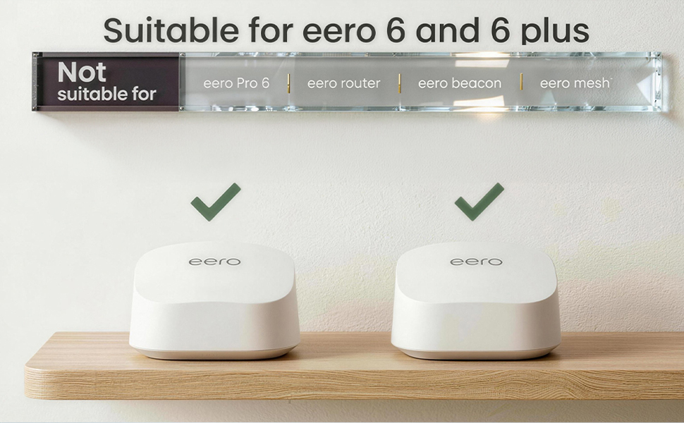 eero 6 plus wall mount