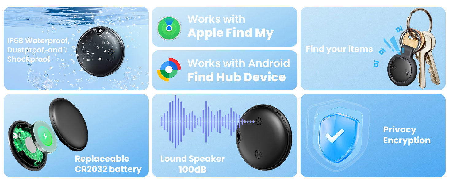 tracker for keys airtags for android smart tags for android luggage tracker for iphone