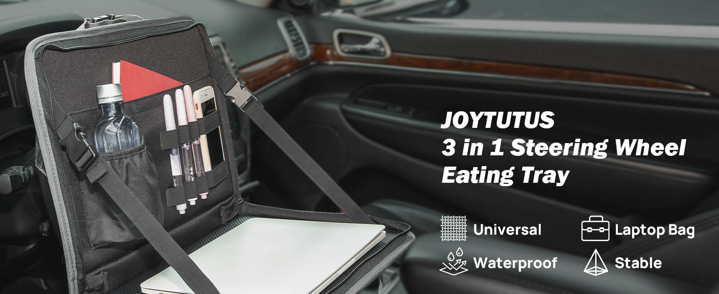 Steering Wheel Eating Tray