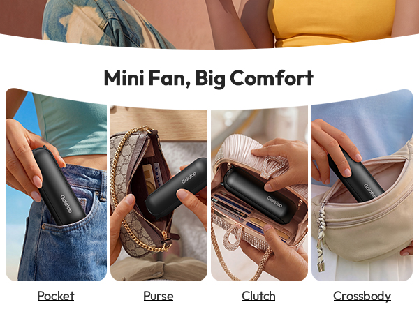 mini fan cute stuff rechargeable fan handheld sister birthday gifts portable fan for travel beach