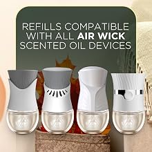Refills Compatible with All Air Wick Scented Oil Devices