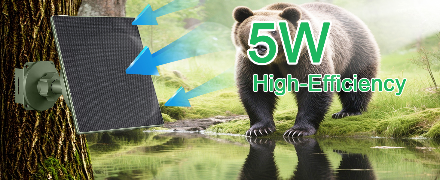 trail camera solar panel
