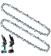 Mini Chainsaw Chain Replacement 6 Inch for Cordless Electric Chainsaw Blade 6 Inch Handheld Chain...
