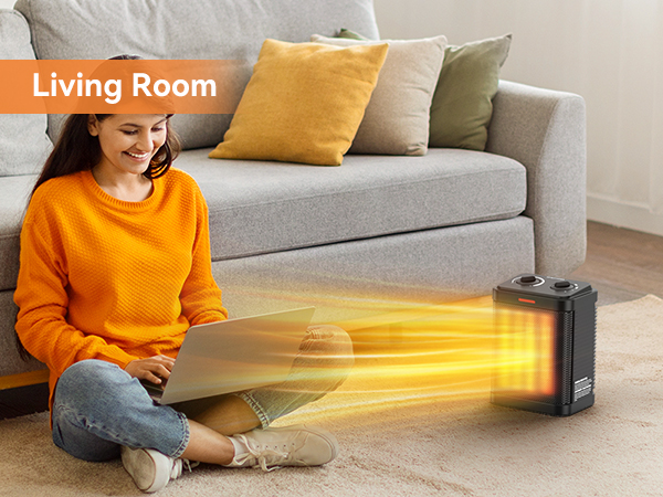 small ceramic space heater