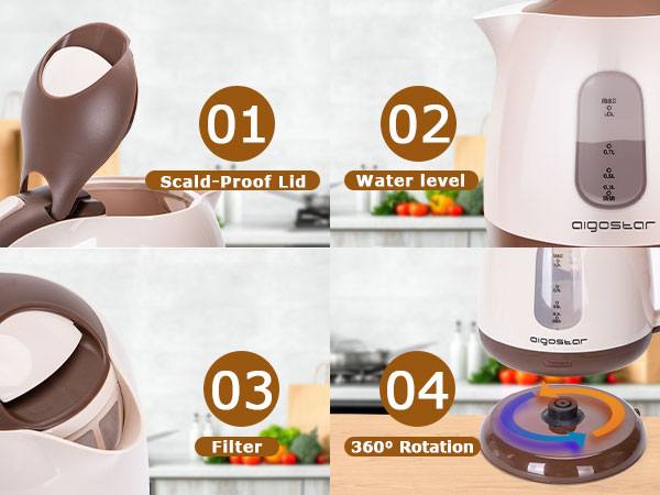 function electric tea kettle hot water kettle small portable mini kettle water boiler tea pot travel