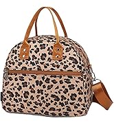 FlowFly Insulated Lunch Bag With Shoulder Strap for Women, Men, and Kids, Large and Reusable, Han...
