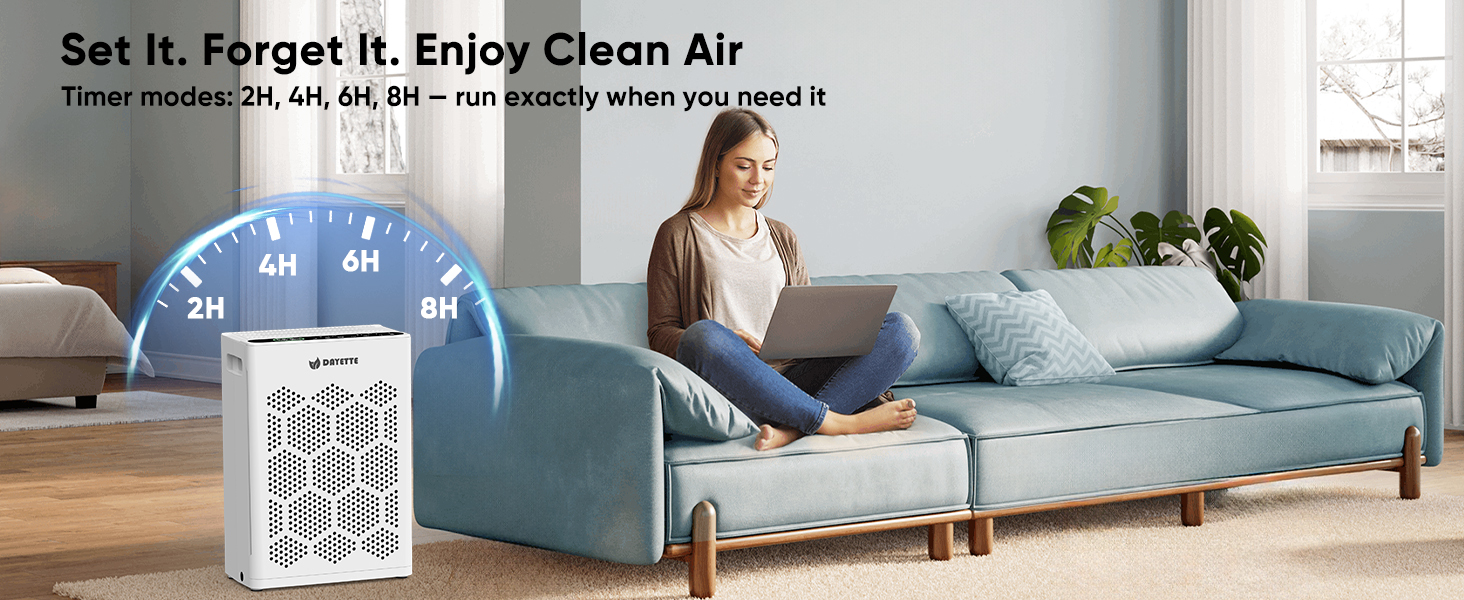 air purifier with time