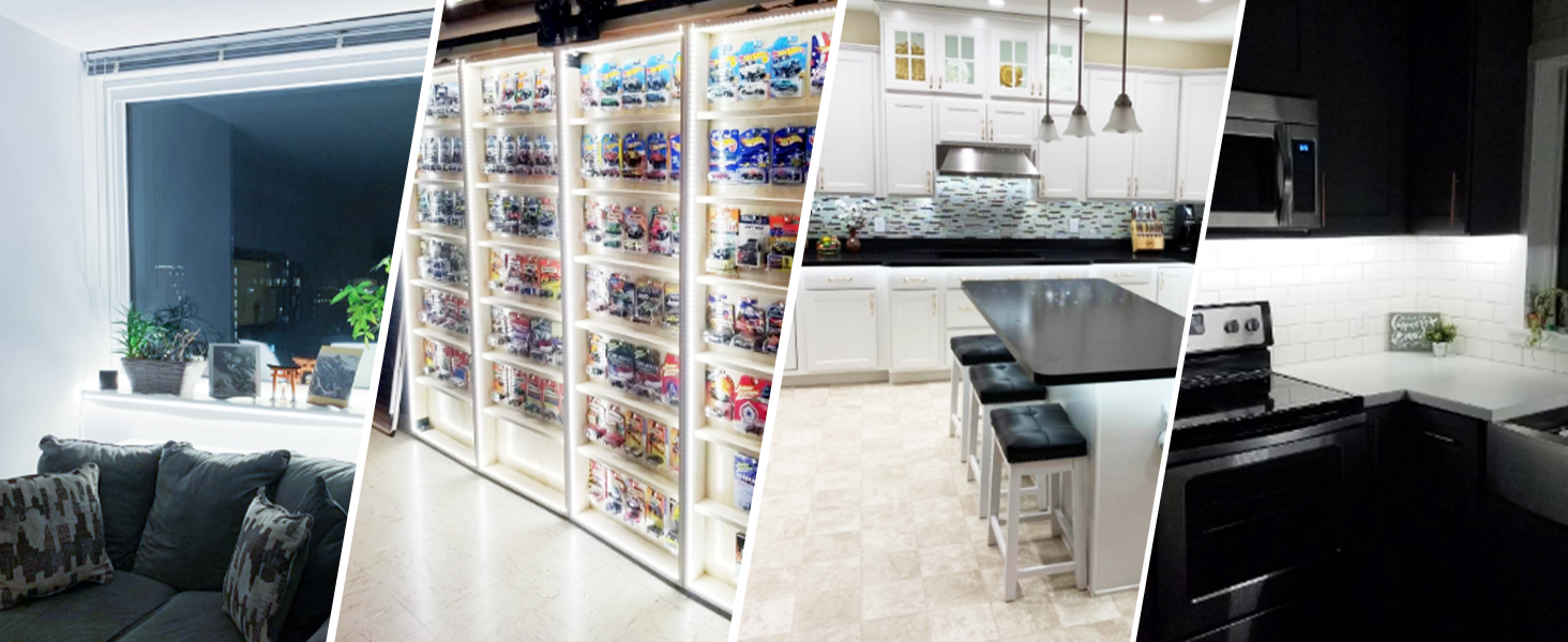 white LED Strip Lights