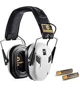 EARMOR Shooting Ear Protection, Electronic Ear Protection For Gun Range Bluetooth 5.4 Ear Muffs w...