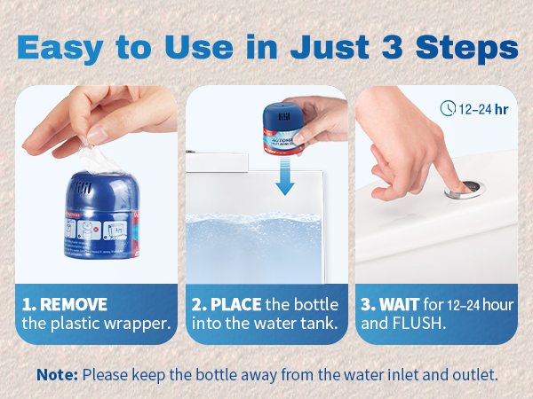 Vacplus Automatic Toilet Bowl Cleaner Tablets