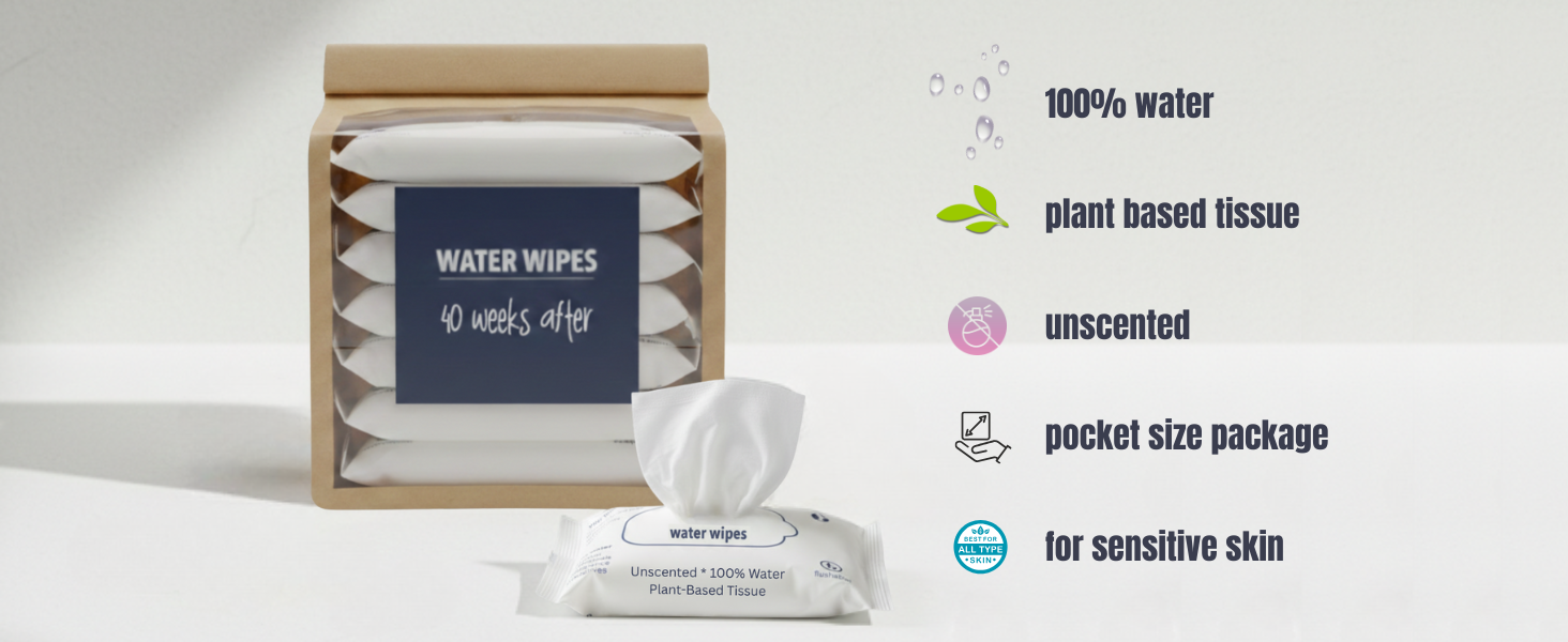 40 weeks after water wipes made with purified water gentle wipes for babies and sensitive skin