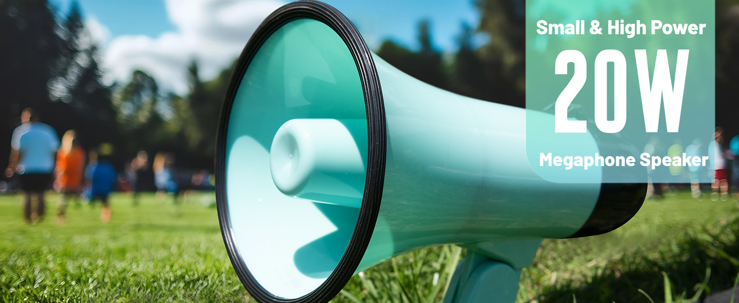 20w megaphone speaker
