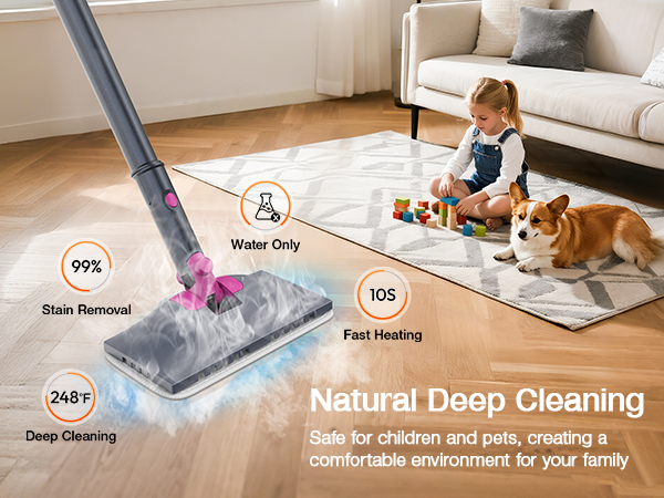 steam cleaner handheld hand held steamer mop multi surface floor laminate floors hardwood powerful