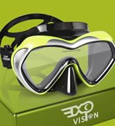 Scuba Diving Mask Panoramic HD Snorkel Goggles, Anti-Fog Swim Mask Adult Youth Dive Mask