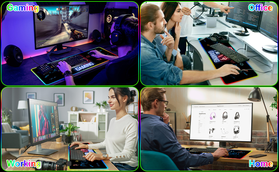 RGB Gaming Mouse Pad