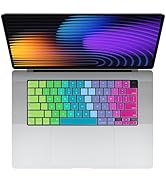 Allinside MacBook Keyboard Cover for Pro 14"/16" (M2/M3/M4, 2021–2025) &amp; Air 13"/15" (M1/M2/M3/M4...
