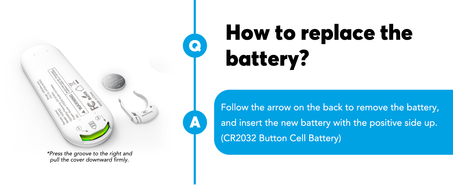 How to replace the battery