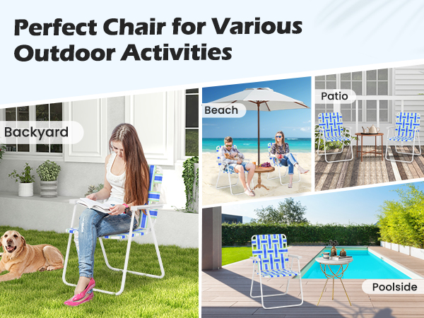 Perfect Chair for Various Outdoor Activities