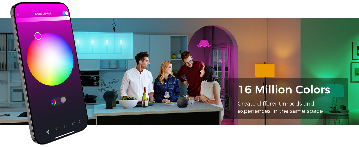 smart light bulbs e12