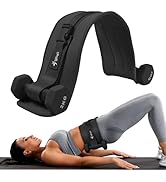 Exercise Hip Thrust Belt - Dumbbell Hip Thrust Belt, Thicken &amp; Widen, Comfortable for Dumbbells, ...