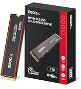 iDsonix M.2 SSD 2TB, PCIe Gen3x4, Speed Up to 3,100 MB/s, NVME SSD M.2 2280 with 3D NAND Flash an...