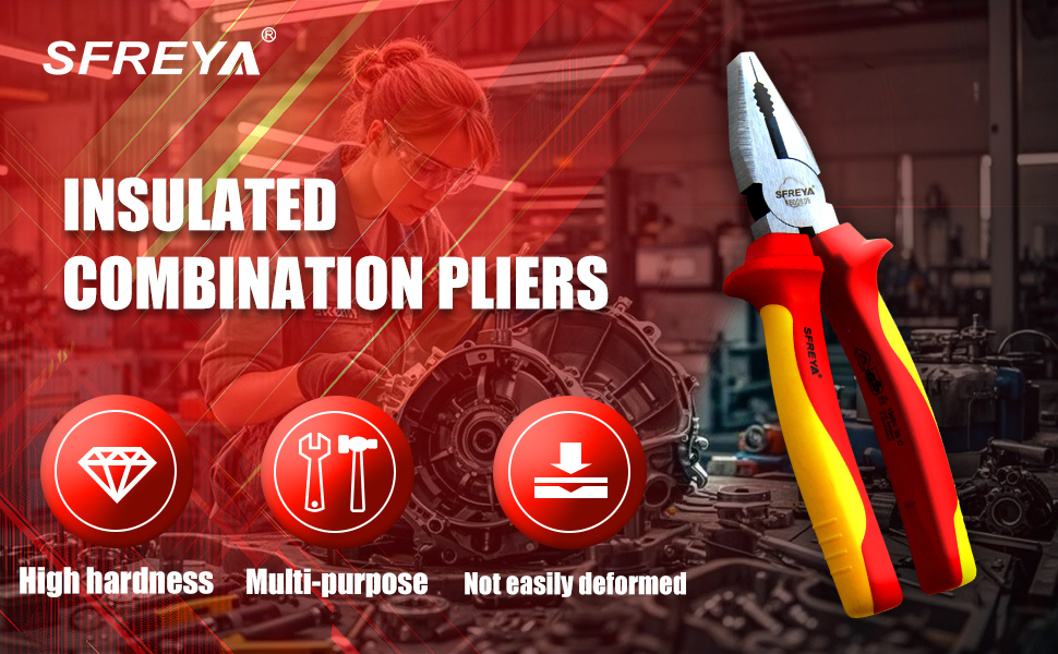 INSULATED COMBINATION PLIERS