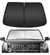 ARISMOTOR Windshield Sun Shade for Kia Telluride 2020-2025, Custom Fit Foldable Front Window Suns...