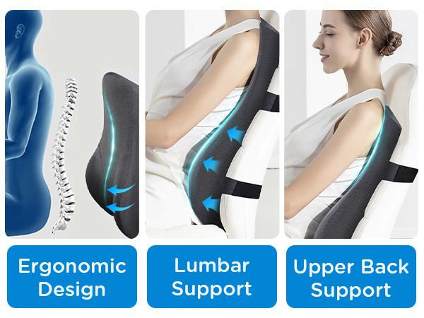 lumbar support pillow for office chair