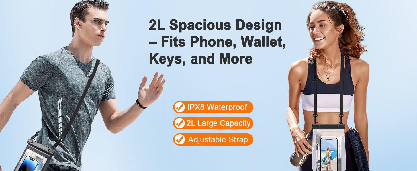 2L Waterproof Phone Pouch
