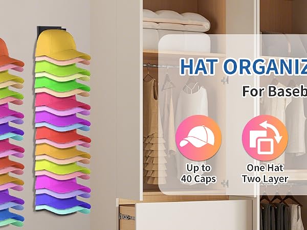 Hat Organizer two packs