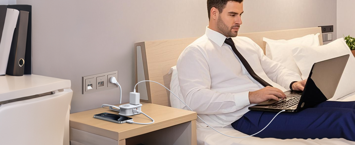 PD20W Travel Power Strip