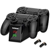 Charger Station for PS4 Controller, YTEAM Dual USB Charging Dock Station for PS4 /PS4 Slim /PS4 P...