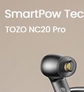 TOZO NC20 Pro Active Noise Cancelling Wireless Earbuds with Smart Touch Screen, LDAC Hi-Res Audio...