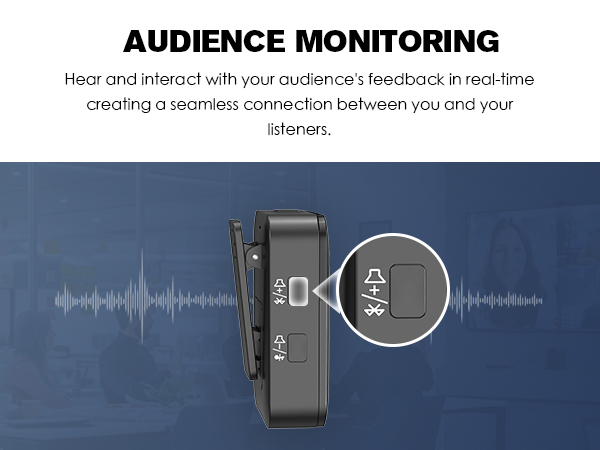 Wireless Lavalier Microphone for iPhone