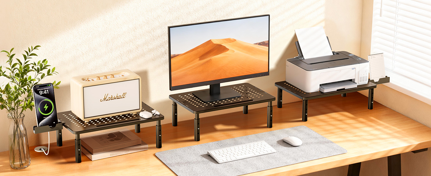 Canyora Computer Monitor Stand Riser with Storage