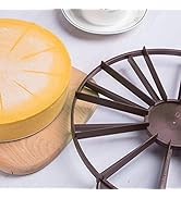 Cake Portion Marker, Cake Cutter Slicer Cheesecake Cutter Household Round 10/12 Piece Bread Cake ...