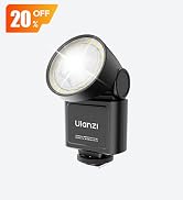 ULANZI F16R Camera Flash Speedlite 3-in-1 Flash &amp; Assist &amp; Continuous Light | GN16 550 Flashes 25...