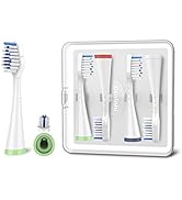 Toothbrush Replacement Heads for Waterpik Complete Care 5.0/9.0 (CC-01/WP-861), STRB-4WW, (4-Pack...