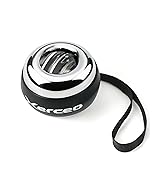 Xerceo Auto-Start Wrist Gyro Ball, All Metal Wrist and Forearm Trainer with LED Light, Gyroscopic...